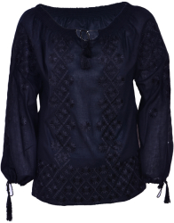 Bluza dama casual RN352 marime S negru 