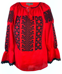 Bluza dama R 25 marime S rosu 