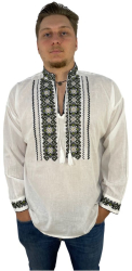 Bluza tip ie barbati R21 marime 3XL alb/verde
