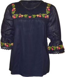 Bluza tip ie dama ML RB bleumarin marime 2XL 