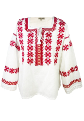Bluza tip ie RIAG marime 2XL alb/rosu ferrari 