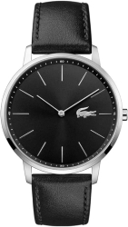 Ceas pentru barbati Lacoste 2011016 analog cu quartz curea din piele negru - RESIGILAT 