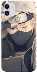 Husa din silicon compatibila cu Apple iPhone 11 - model Anime Hajnal Kakashi 