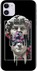 Husa din silicon compatibila cu Apple iPhone 11 - model Contemporary Art 1 