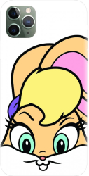 Husa din silicon compatibila cu Apple iPhone 11 Pro Max - model Lola Bunny 
