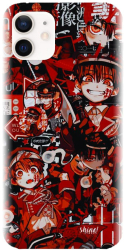Husa din silicon compatibila cu Apple iPhone 12 Mini - model Anime Red 