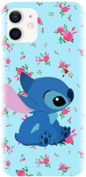 Husa din silicon compatibila cu Apple iPhone 12 Mini - model Stitch Cellphone 