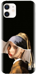 Husa din silicon compatibila cu Apple iPhone 12 - model Billie art 