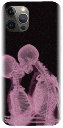 Husa din silicon compatibila cu Apple iPhone 12 Pro Max - model X Ray 