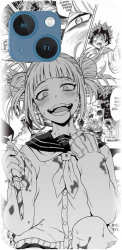 Husa din silicon compatibila cu Apple iPhone 13 Mini - model Anime Himiko Toga 