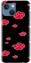 Husa din silicon compatibila cu Apple iPhone 13 - model Naruto Shippuden Rinnegan 