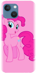 Husa din silicon compatibila cu Apple iPhone 13 - model Pinkie pie 2 