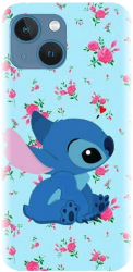 Husa din silicon compatibila cu Apple iPhone 13 - model Stitch Cellphone 