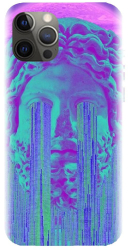 Husa din silicon compatibila cu Apple iPhone 13 Pro Max - model Glitch 