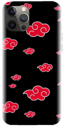 Husa din silicon compatibila cu Apple iPhone 13 Pro Max - model Naruto Shippuden Rinnegan 