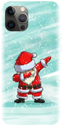 Husa din silicon compatibila cu Apple iPhone 13 Pro Max - model Santa Dance 