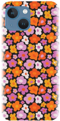 Husa din silicon compatibila cu Apple iPhone 14 Plus - model Pattern Retro 5 