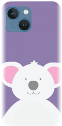 Husa din silicon compatibila cu Apple iPhone 14 Plus - model Urs Koala 