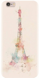 Husa din silicon compatibila cu Apple iPhone 5C - model Turnul Eiffel 