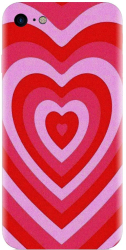 Husa din silicon compatibila cu Apple iPhone 7 - model PPG Heart Tunnel 