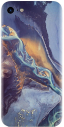 Husa din silicon compatibila cu Apple iPhone 8 - model Abstract 101 
