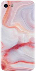 Husa din silicon compatibila cu Apple iPhone 8 - model Abstract 102 