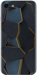 Husa din silicon compatibila cu Apple iPhone 8 - model Abstract Draw 