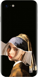 Husa din silicon compatibila cu Apple iPhone 8 - model Billie art 