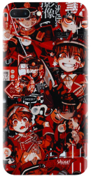 Husa din silicon compatibila cu Apple iPhone 8 Plus - model Anime Red 