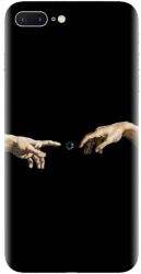 Husa din silicon compatibila cu Apple iPhone 8 Plus - model Arta contemporana 