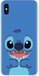 Husa din silicon compatibila cu Apple iPhone X - model Stitch 