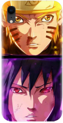 Husa din silicon compatibila cu Apple iPhone XR - model Naruto Uzumaki 2 