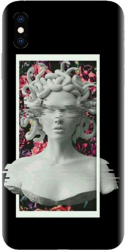 Husa din silicon compatibila cu Apple iPhone Xs - model Contemporary Art 2 