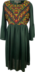 Rochie dama casual RD2 verde marimea 2XL 