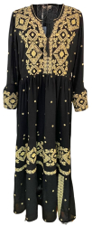 Rochie dama casual RL24 negru darth vader marimea M 