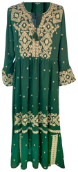 Rochie dama casual RL24 verde moss marimea XL 