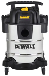 Aspirator DeWalt Inox umed/uscat 25L 1050 W 4 roti 