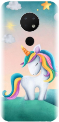 Husa din silicon compatibila cu Nokia 6.2 - model Magic Unicorn 