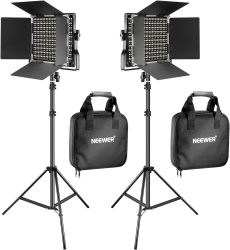 Set 2 lampi profesioanle cu Led Neewer 660 Bi Color 40W 3200-5600K 