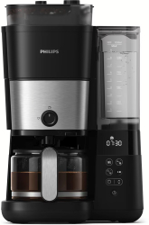 Cafetiera PHILIPS HD790050 All-in-1Brew HD790050 1000W 1.25l 10 cesti Negru Argintiu