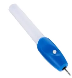 Aparat de gravat tip gravator de mana Albastru Alb 17 x 3 x 3 cm 