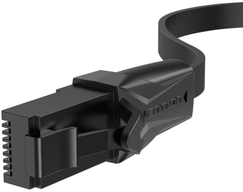 Cablu Retea Plat Utp Cat.6 Rj45 Ethernet 1000mbps 1 5m Negru 