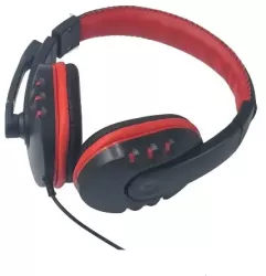 Casti Audio Model Cyber Negru Rosu 18 x 17 