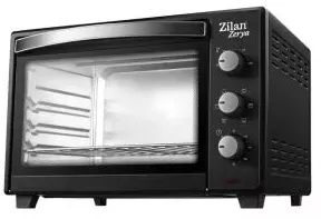 Cuptor Electric Cu Ventilator Zilan ZLN-3727 45L 2000W Temporizator 230 Grade Negru 