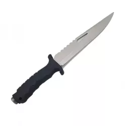 Cutit vanatoare 34 cm grosime 3 mm maner garda husa D1 