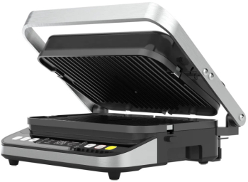Grila electrica 3in1 AENO EG5 AEG0005 2000W display LED 6 programe automate depliere 180 grade Inox 