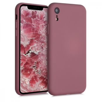 Husa pentru Apple iPhone XR Silicon Roz 49983.167 