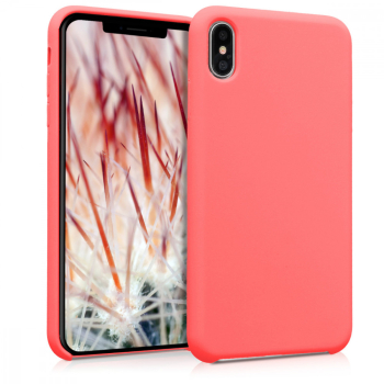 Husa pentru Apple iPhone XS Max Silicon Roz 45909.103 