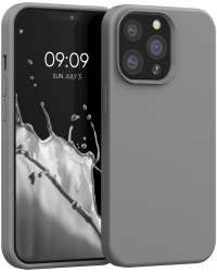 Husa pentru iPhone 13 Pro Silicon Gri 55880.155 