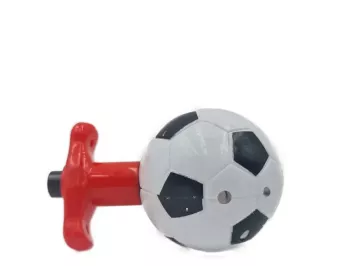 Jucarie Titirez Automat Muzica Joc de Lumini Model Minge Fotbal Alb 